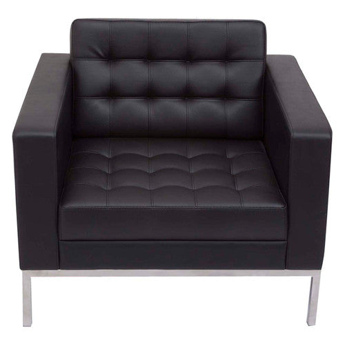 Rapidline Venus 1 Seater Lounge Black PU