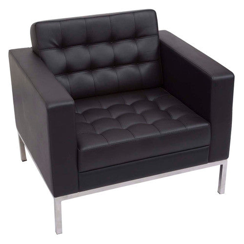 Rapidline Venus 1 Seater Lounge Black PU