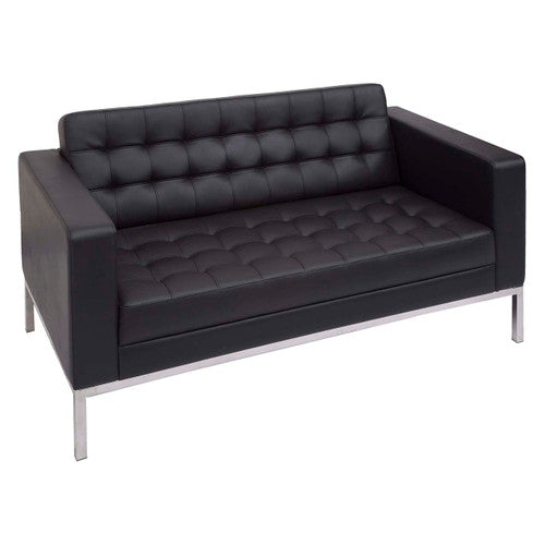 Rapidline Venus 2 Seater Lounge Black PU