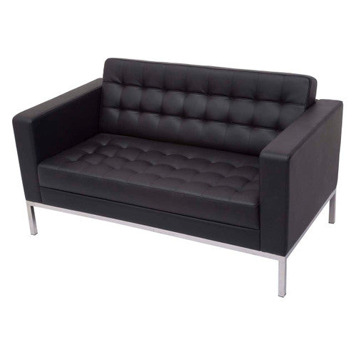 Rapidline Venus 2 Seater Lounge Black PU