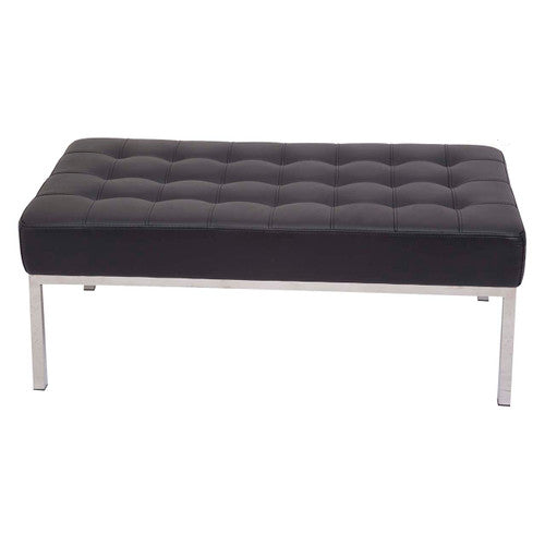 Rapidline Venus Ottoman Black PU