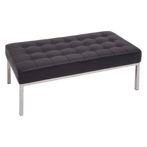 Rapidline Venus Ottoman Black PU
