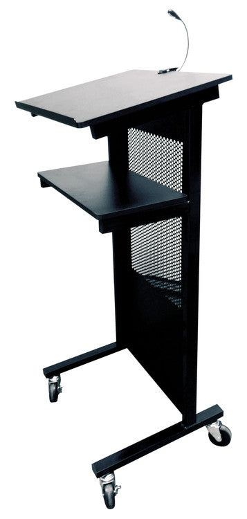 Visionchart VL0001 Professional Style Lectern 1200 x 445mm Black