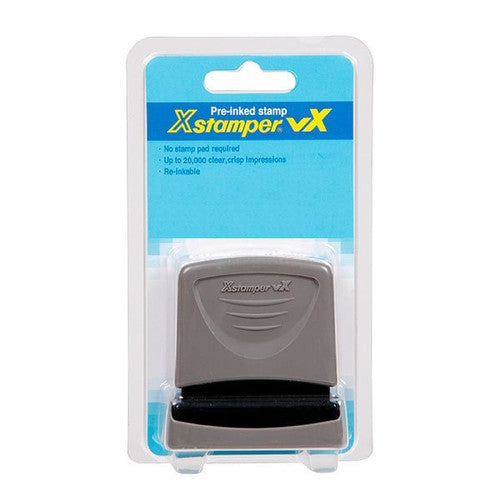 Xstamper Pre-Inked Stamp E-Mailed/Date Hangsell Red