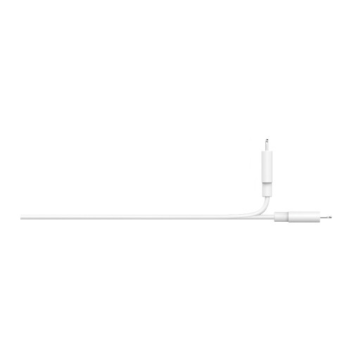 Verbatim Lightning cable laid flat showing full 1m length
