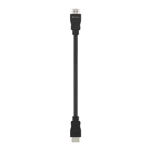 Verbatim HDMI cable packaging showing product details and specifications
