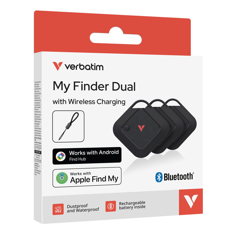 Verbatim My Finder Dual Wireless Tracker Pack of 3-15
