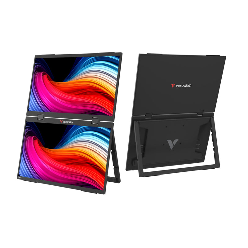 Verbatim Portable Dual Monitor 15.6 Inch Full HD-1