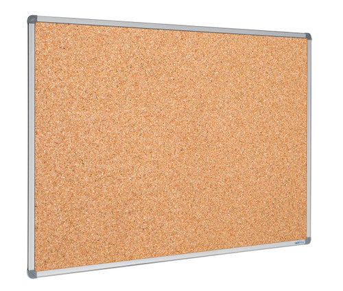 Visionchart VC1812 Corporate Cork Pinboard with Aluminium Frame 1800 x 1200mm