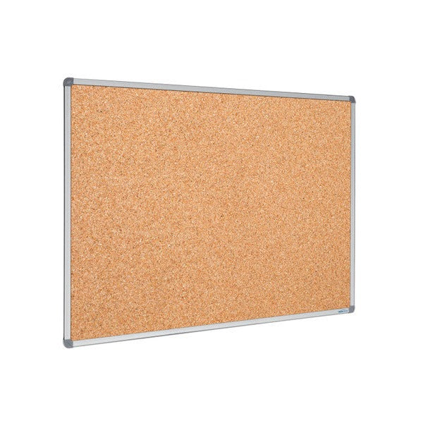 Visionchart VC1812 Corporate Cork Pinboard with Aluminium Frame 1800 x 1200mm