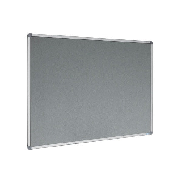 Visionchart VF1290L Corporate Felt Pinboard Grey 1200 x 900mm