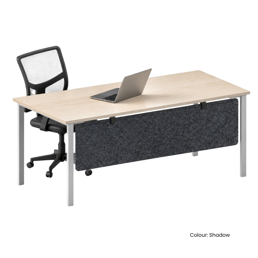 Visionchart DS24-SB-7440 SANA Serenity Desk Screen 24mm Below Desk 740x400mm. Main product image. Supplied product image from Visionchart for Mega Office Supplies.
