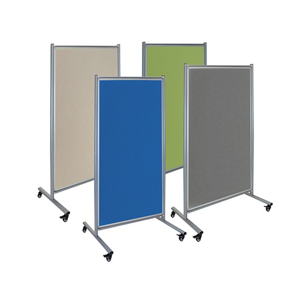 Visionchart MDP1810A-4 Modulo Mobile Pinboard Blue 1800 x 1000mm