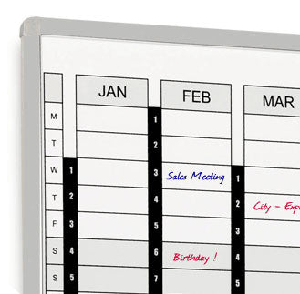 Visionchart VDP002 Perpetual Year Planner 1500 x 1200mm