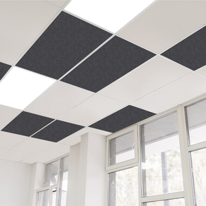 Sana Drop In Acoustic PET Ceiling Tile 1195 x 595 x 12mm Shadow Pack of 8