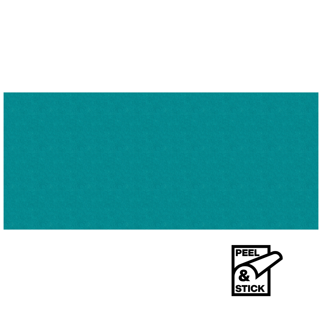 Visionchart SANA Easy Stick Acoustic Wall Panel 2800 x 1220 x 12mm Peacock