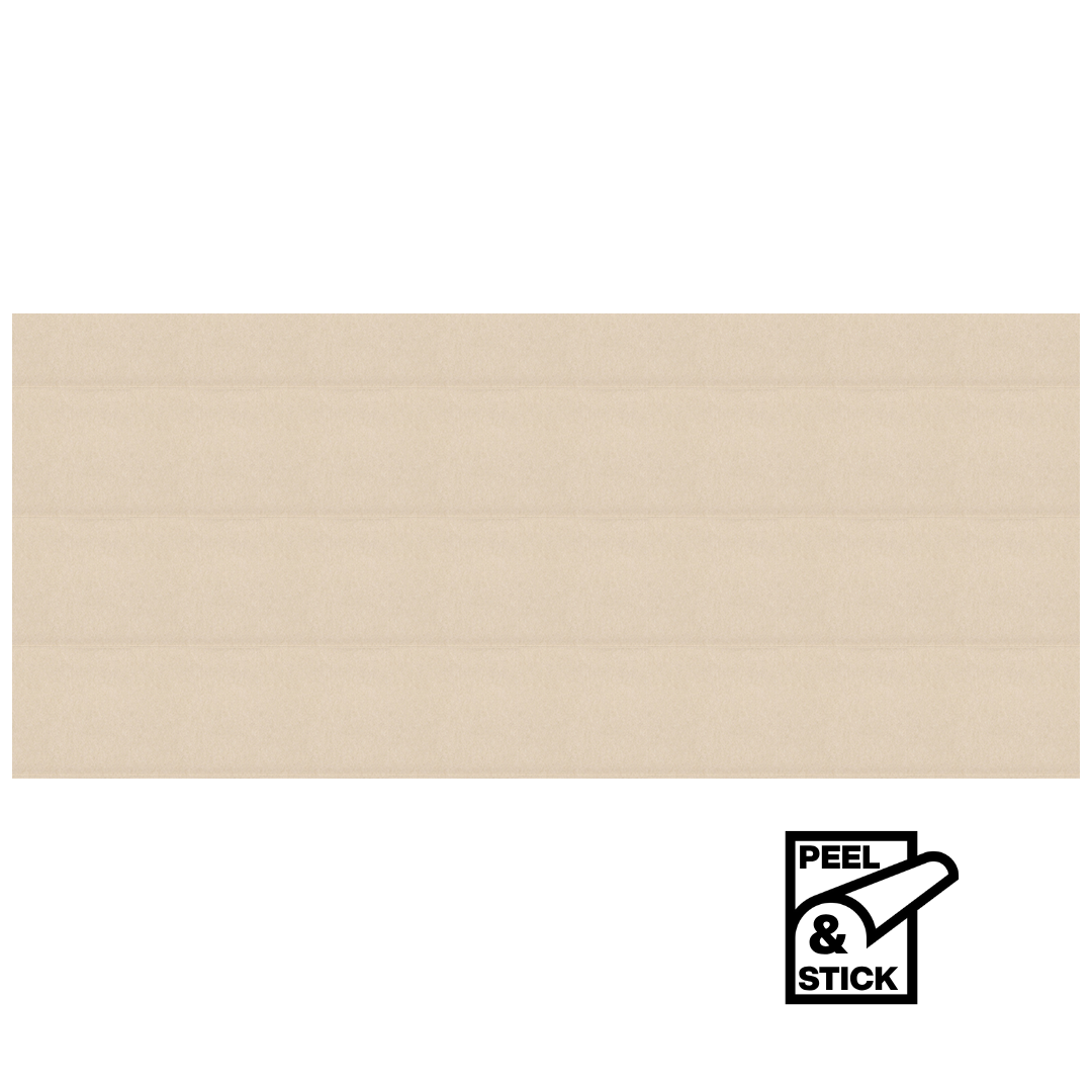 Visionchart SANA Easy Stick Acoustic Wall Panel 2800 x 1220 x 12mm Pearl