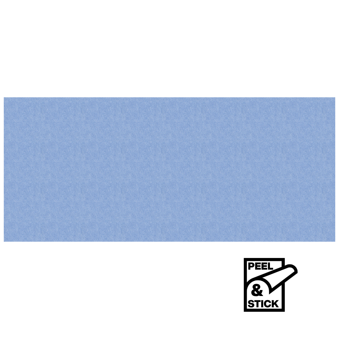 Visionchart SANA Easy Stick Acoustic Wall Panel 2800 x 1220 x 12mm Periwinkle