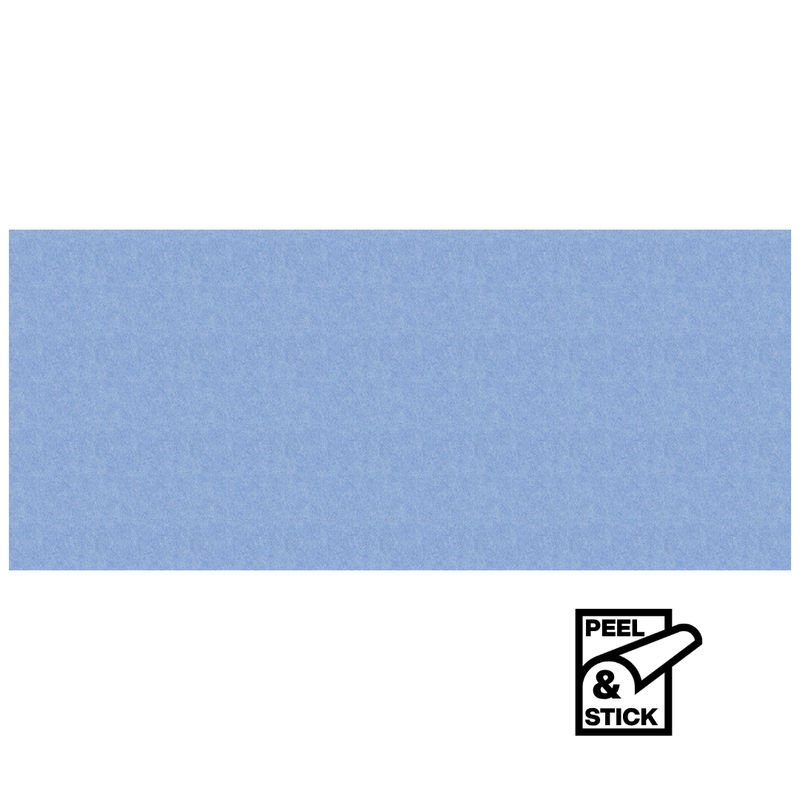 Visionchart SANA Easy Stick Acoustic Wall Panel 2800 x 1220 x 12mm Periwinkle
