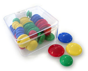 Visionchart VA0018 Standard Whiteboard Magnets Assorted Pack of 48