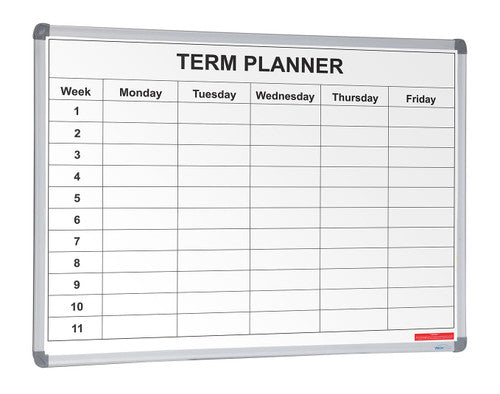 Visionchart VDT100 School Planner 1 Term 1200 x 900mm