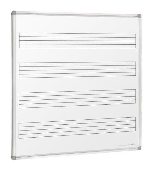 Visionchart VMB1212 Magnetic Music Whiteboard 1200 x 1200mm