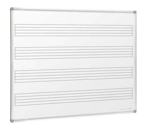Visionchart VMB1512 Magnetic Music Whiteboard 1500 x 1200mm