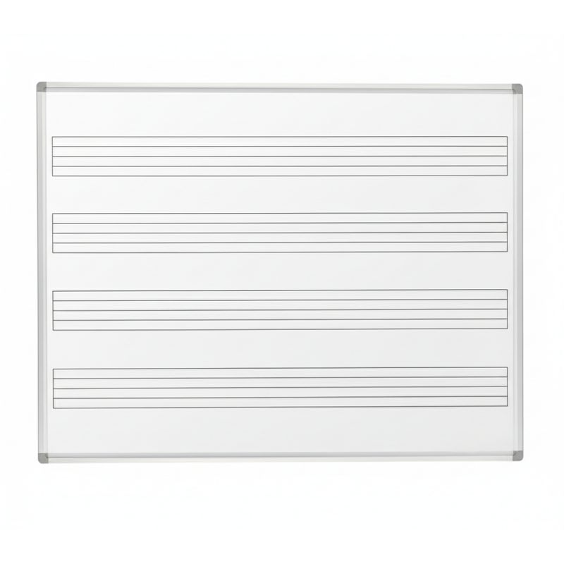 Visionchart VMB1512 Magnetic Music Whiteboard 1500 x 1200mm