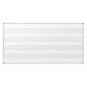 Visionchart VMB2412 Magnetic Music Whiteboard 2400 x 1200mm