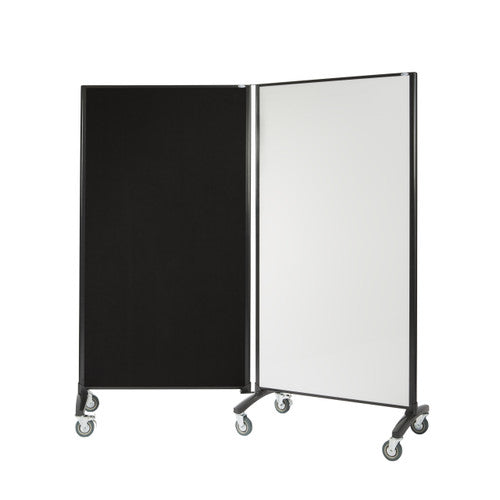 Visionchart VRD1890-WW Communicate Whiteboard Double Sided Room Divider 1800 x 900mm