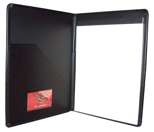 Waterville A4 Pad and Note Holder Black