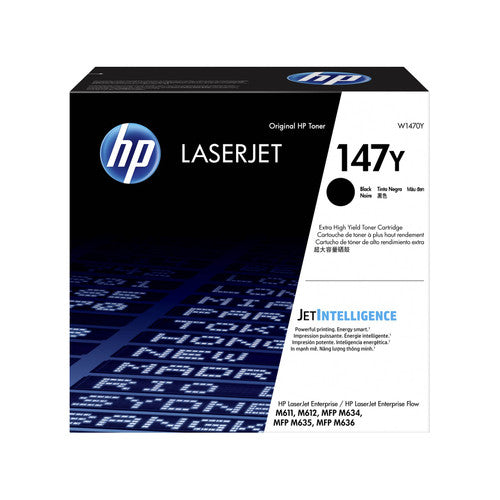 HP 147Y Extra High Yield Original LaserJet Toner Cartridge Black 42000 Pages