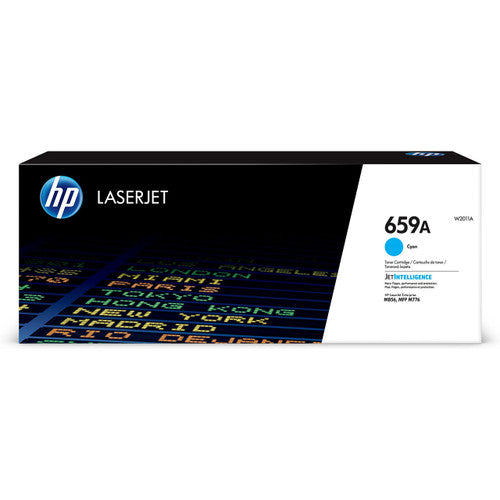 HP 659A Original LaserJet Toner Cartridge Cyan 13000 Pages