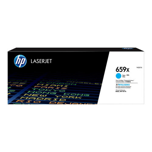 HP 659X High Yield Original LaserJet Toner Cartridge Cyan 29000 Pages