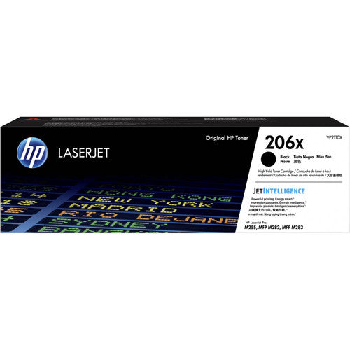 HP 206X High Yield Original LaserJet Toner Cartridge Black 3150 Pages