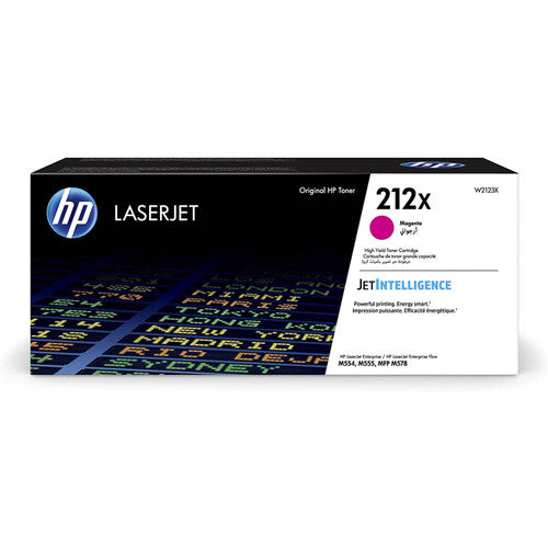 HP 212X High Yield Original LaserJet Toner Cartridge Magenta 10000 Pages
