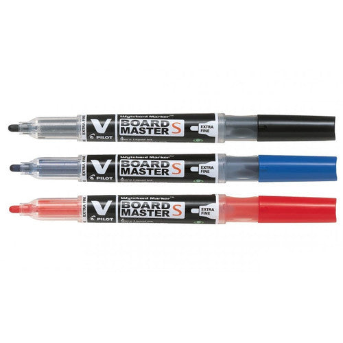 Pilot BegreeN V Board Master S Whiteboard Marker Bullet Extra Fine Assorted Pack 3 Box of 6