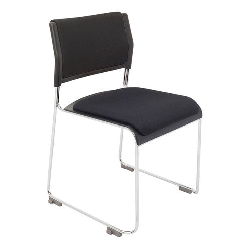 Rapidline Back Cushion Only Black Fabric for Wimbledon Chair