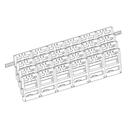 Deflecto Lit-Loc Wall Display A5 x 24