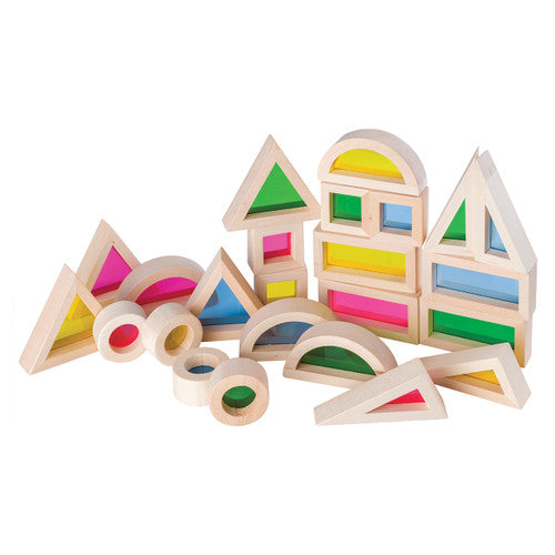 Creative School Supply Discovery Light and Colour Blocks Pack of 24