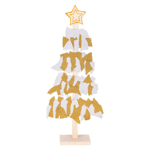 Creative School Supply Wooden Craft Tree 33cm