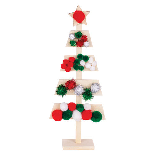 Creative School Supply Wooden Craft Tree 33cm