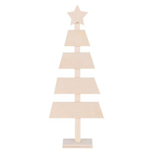 Creative School Supply Wooden Craft Tree 33cm