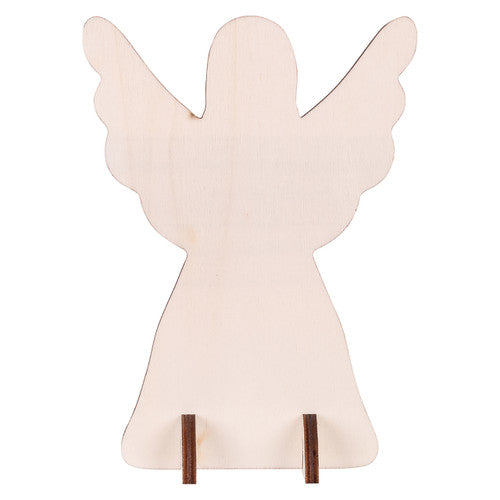Creative School Supply Wooden Standing Angel Pack of 10