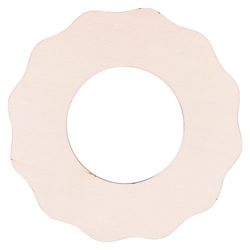 Creative School Supply Wooden Wreath 20cm Pack of 10