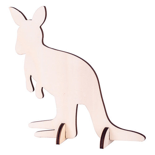 Creative School Supply Wooden Standing Australian Animals Pack of 9