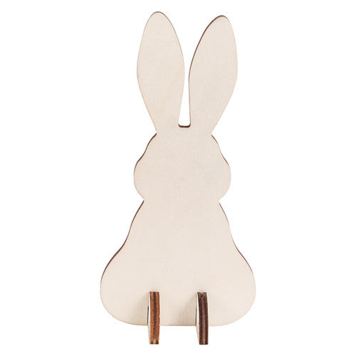 Creative School Supply Wooden Standing Rabbit Pack of 10