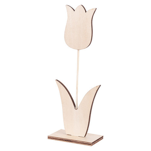 Creative School Supply Wooden Tulip on Stand Pack of 10