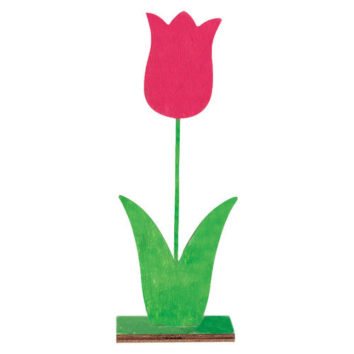 Creative School Supply Wooden Tulip on Stand Pack of 10