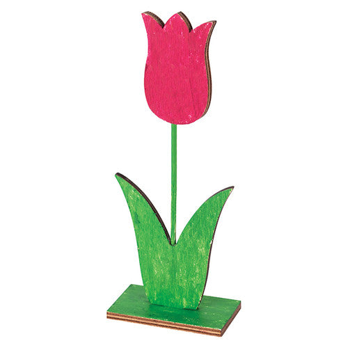 Creative School Supply Wooden Tulip on Stand Pack of 10